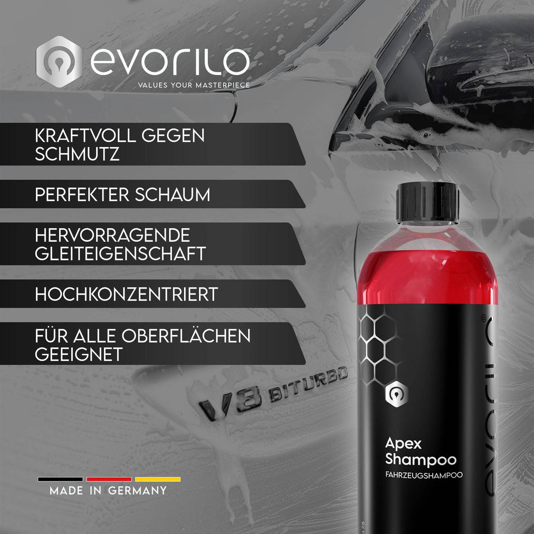 Apex Shampoo - Fahrzeugshampoo
