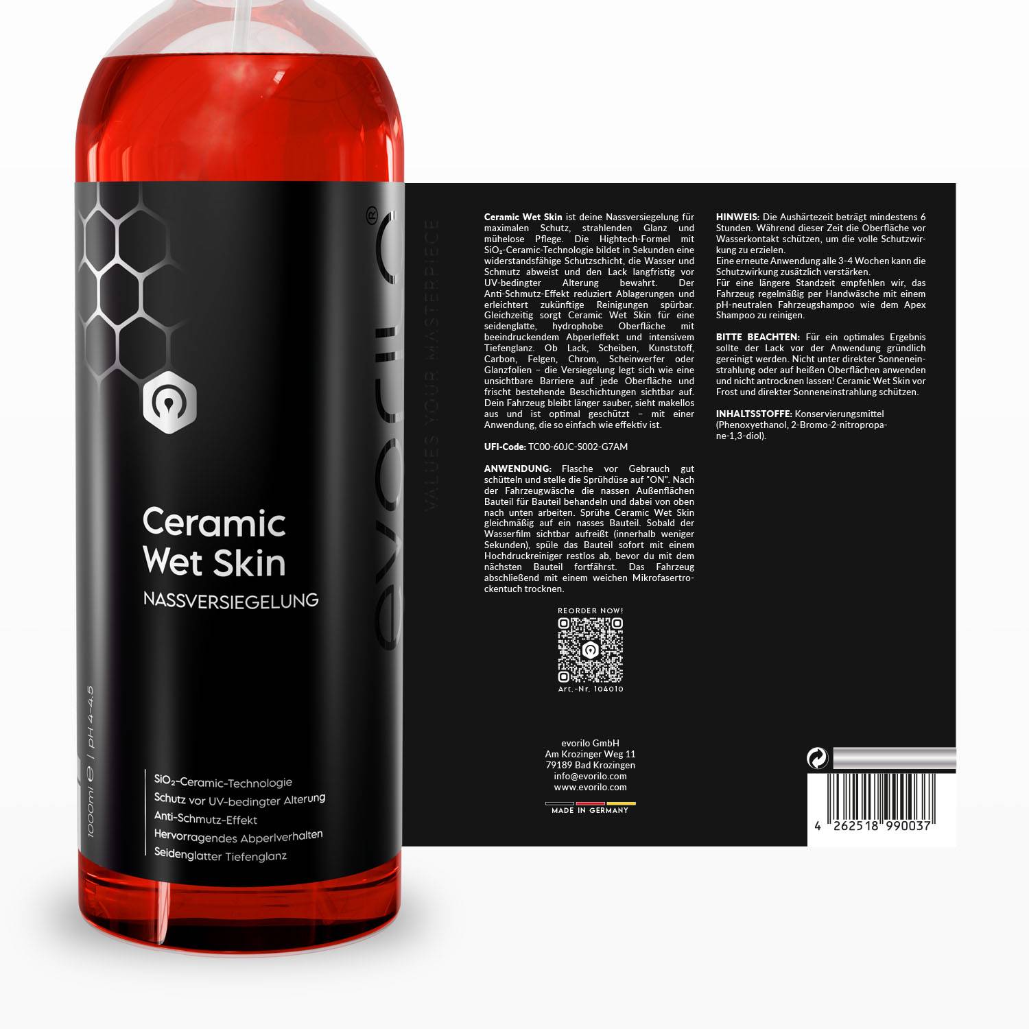 Ceramic Wet Skin - Nassversiegelung