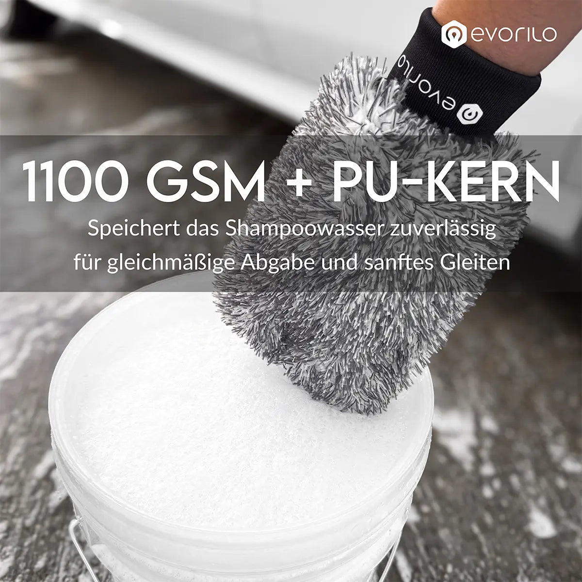 Silk Touch - Waschhandschuh 1100 GSM